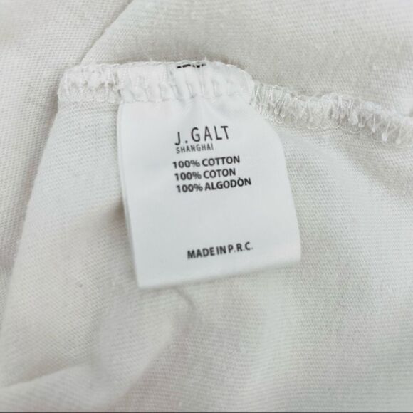 Brandy Melville John Galt rainbow cropped tee - Picture 7 of 8